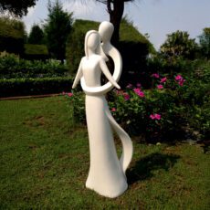 5060235336034 1 Enigma Marble Resin Infinite Love Garden Statue.jpg